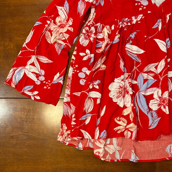 Free People Bella Bell Sleeve Tunic.  M.  EUC - Picture 6 of 12